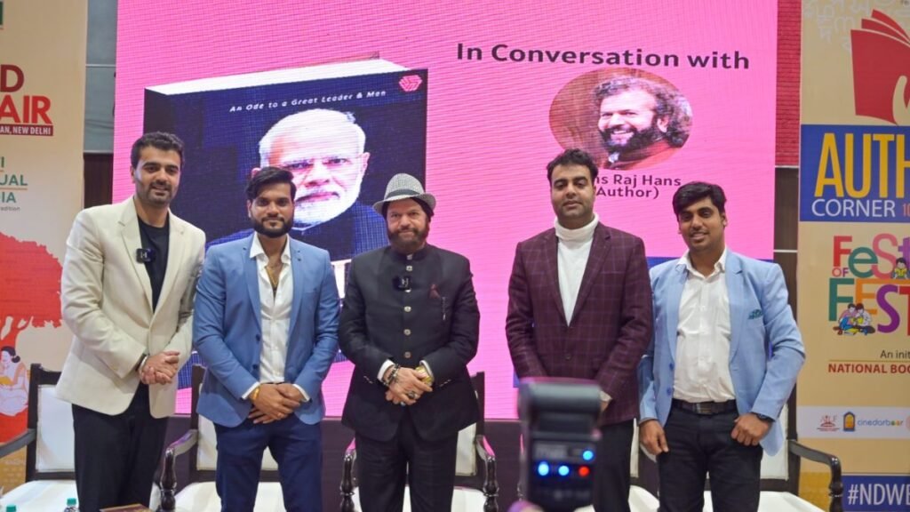 World Book Fair Unveils 'Modi: The Man, The Vision, The Transformation' by Hans Raj Hans, Published by Invincible Publishers - Press Release - PNN Digital World Book Fair Unveils 'Modi: The Man, The Vision, The Transformation' by Hans Raj Hans, Published by Invincible Publishers - New Delhi (India), February 28: Prime Minister Narendra Modi, a transformative figure in Indian politics, is the subject of a comprehensive new book titled "Modi: The Man, The Vision, The Transformation," authored by the esteemed Hans Raj Hans, who is recognized for his versatility as both a singer and a politician. Renowned for his diverse talents, Hans Raj Hans launched the book on February 15, 2024, at the prestigious World Book Fair 2024. This insightful publication offers readers an intimate look into the life, vision, and transformative leadership of Prime Minister Modi. - PNN Digital