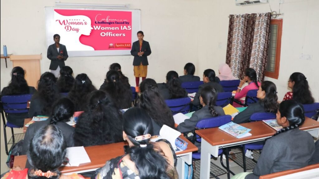 Ignite IAS Academy Shines Light on Challenges Faced by Women in Public Service and Politics on International Womens Day 2024 - Press Release - PNN Digital Ignite IAS Academy Shines Light on Challenges Faced by Women in Public Service and Politics on International Womens Day 2024 - Hyderabad (Telangana) , March 9: Ignite IAS Academy, a leading institution renowned for its commitment to excellence in civil services coaching, hosted a pioneering unique conference on the occasion of International Women's Day. The conference, titled "Breaking Barriers: Empowering Women in Public Service and Politics," brought together distinguished academics, seasoned administrators, passionate students, and eminent leaders to address the multifaceted challenges hindering the progress of women in the fields of public service and politics. - PNN Digital