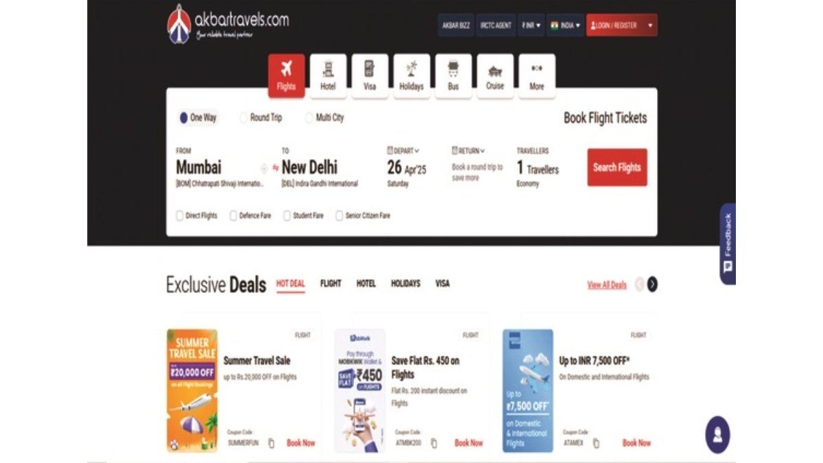 Akbar Travels, India